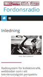 Mobile Screenshot of fordonsradio.se